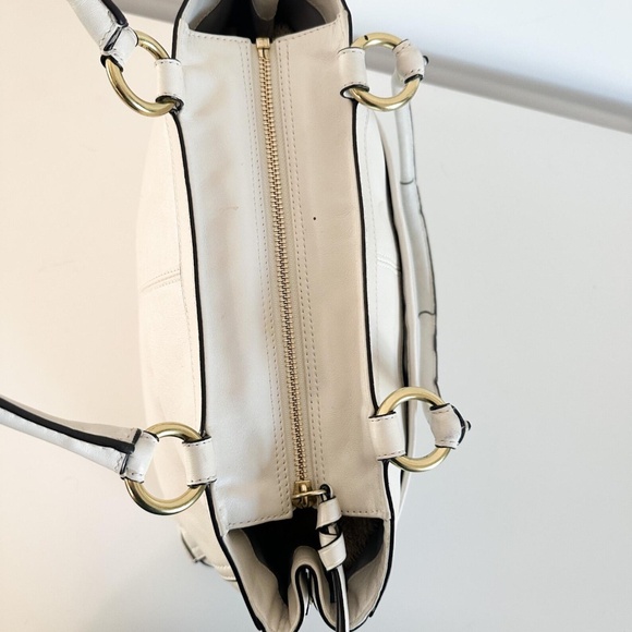 COACH Park Leather Double Handle, Pearl Bag, F19728 - Picture 4 of 7